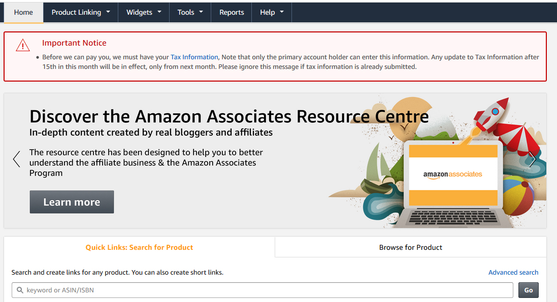 amazon affiliate marketing