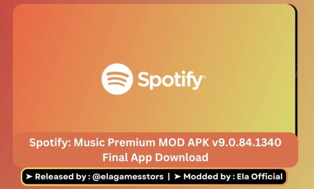 spotify premium mod apk